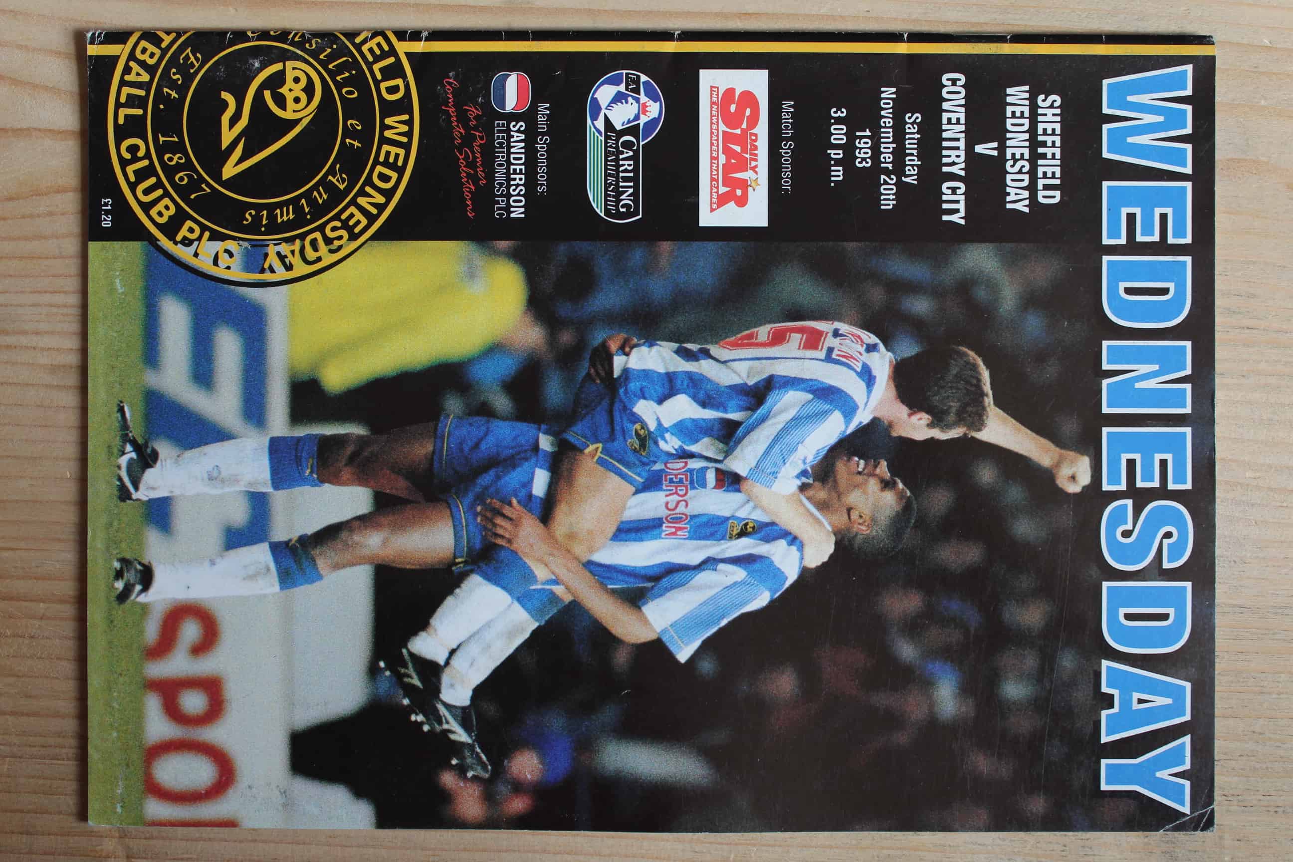 Sheffield Wednesday FC  v Coventry City FC